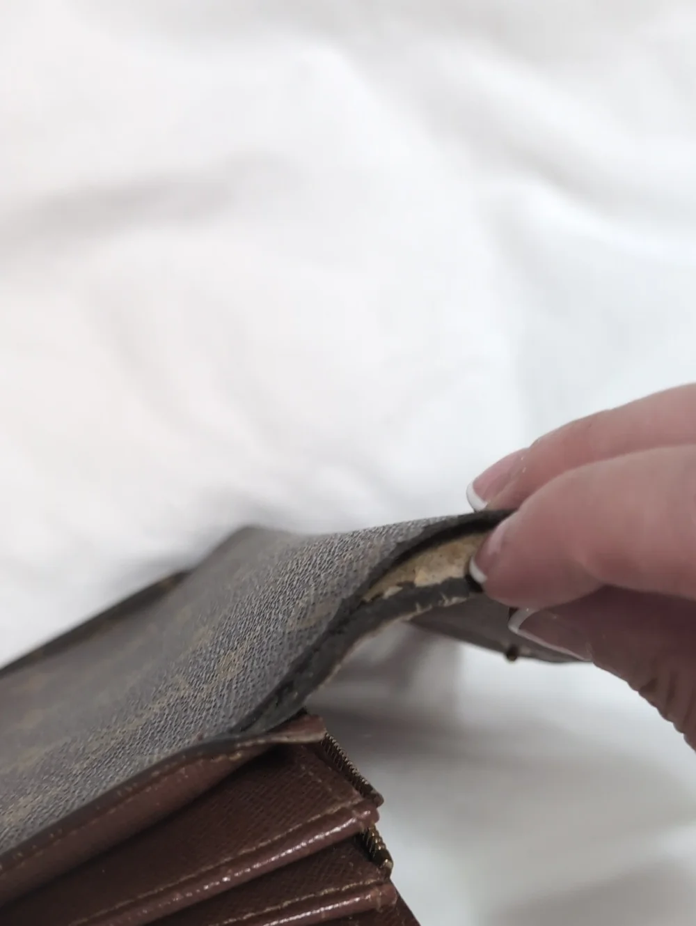 Louis Vuitton Vintage Sarah Portefeuille Long Wallet Dustbag & Box Monogram